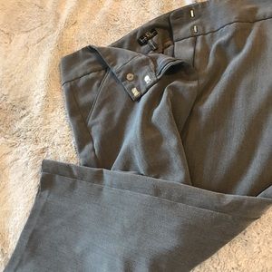 Grey dress capris